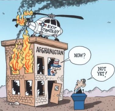 Obama's Afghanistan exit strategy - Now? Not yet!