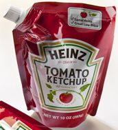 New plastic food pouches that are replacing tin cans to sell food in