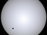 Venus crosses the path of the sun which is called the transit of Venus