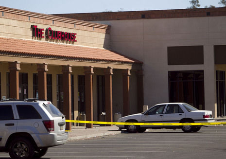 13 people were shot at the Clubhouse on Broadway in Tempe, Arizona in a gang banger gunfight. It's located at 1320 E. Broadway Rd. Tempe AZ 85282