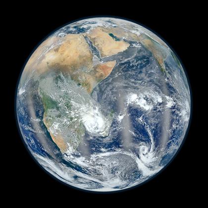 Cool Photo of Earth taken by NASA from outer space